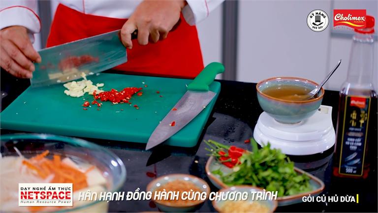 Gỏi củ hủ dừa