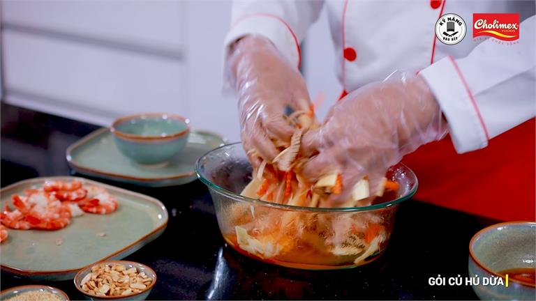 Gỏi củ hủ dừa