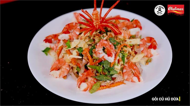 Gỏi củ hủ dừa