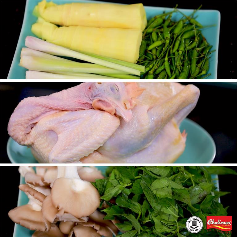 CÁCH NẤU LẨU GÀ LÁ É NGON