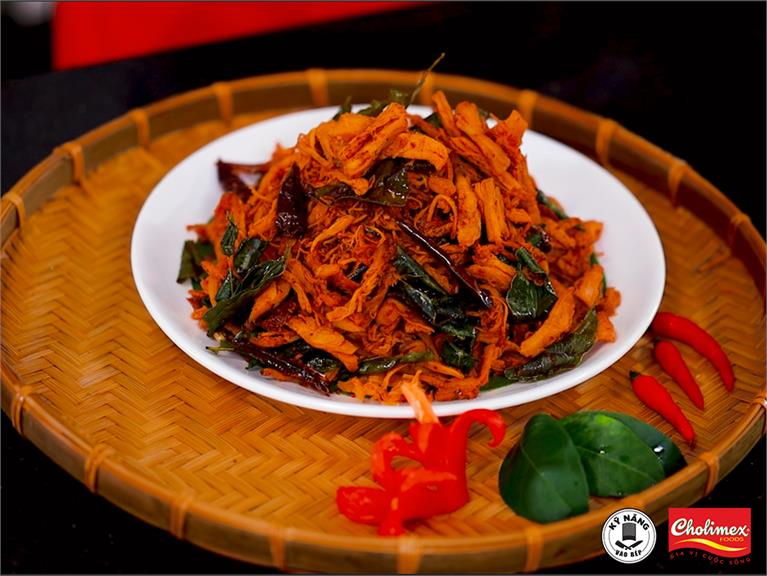CÁCH LÀM KHÔ GÀ LÁ CHANH ĐƠN GIẢN TẠI NHÀ