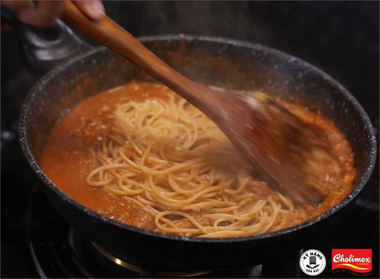 Cách làm Mì Ý sốt bò bằm ngon