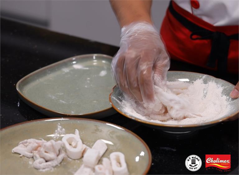 Cách làm Mực chiên xù giòn ngon