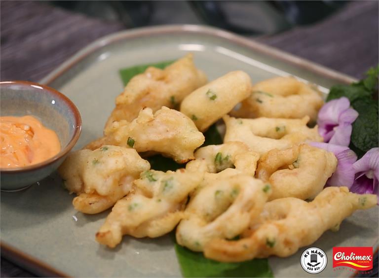 Cách làm Mực chiên xù giòn ngon