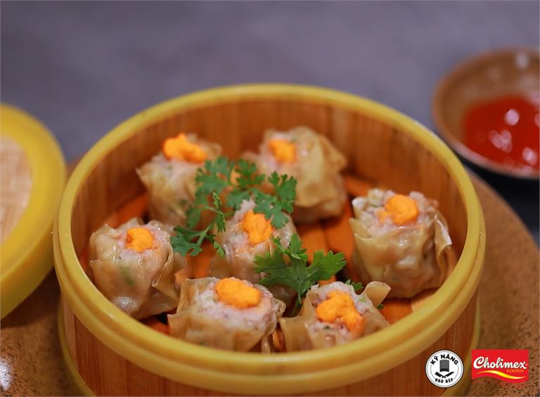 Cách làm Xíu mại hấp ngon chuẩn vị Trung Hoa