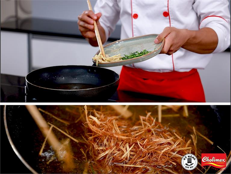 CÁCH LÀM GÀ RANG MUỐI NGON