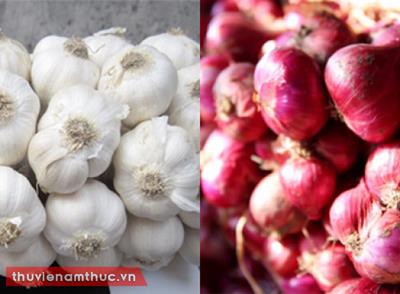 Cách bảo quản hành tím - tỏi để được cả năm