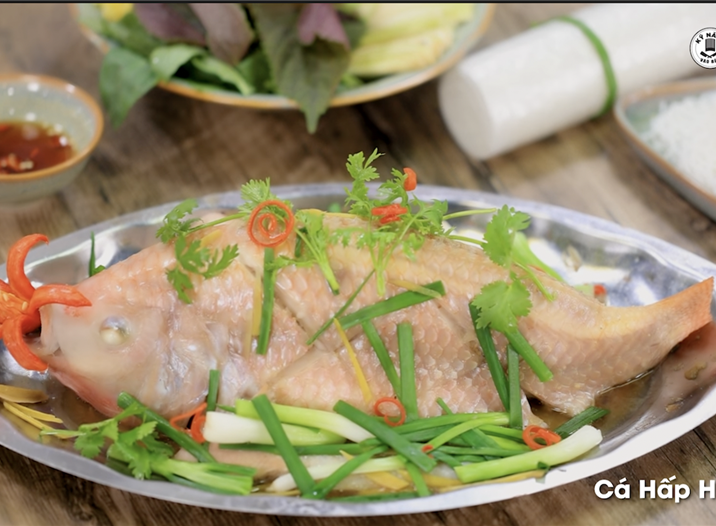 Cách làm Cá Diêu Hồng Hấp Hành thơm ngon không bị tanh đơn giản tại nhà