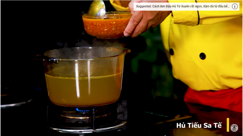 Cách nấu Hủ tiếu Sa tế Triều Châu thơm ngon đúng chuẩn người Hoa