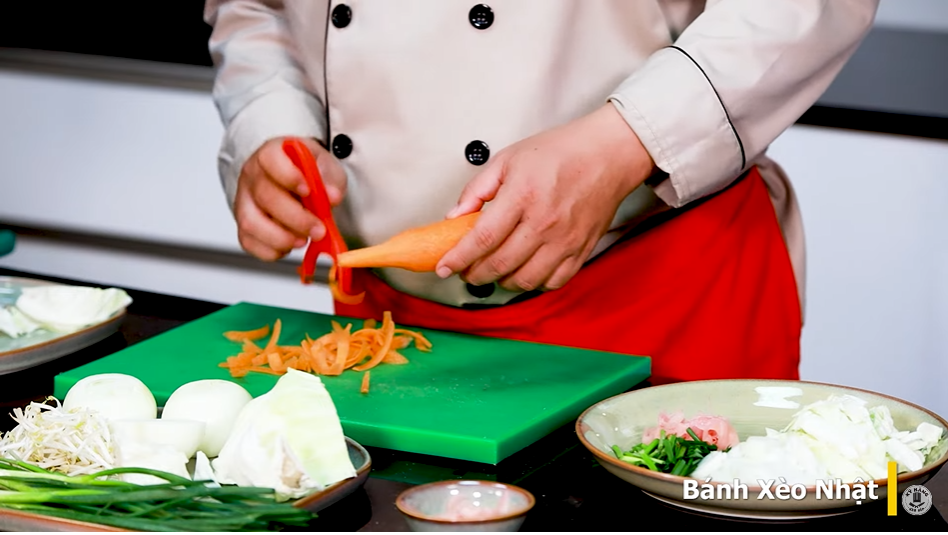Học làm bánh xèo kiểu Nhật ngon trứ danh tại nhà