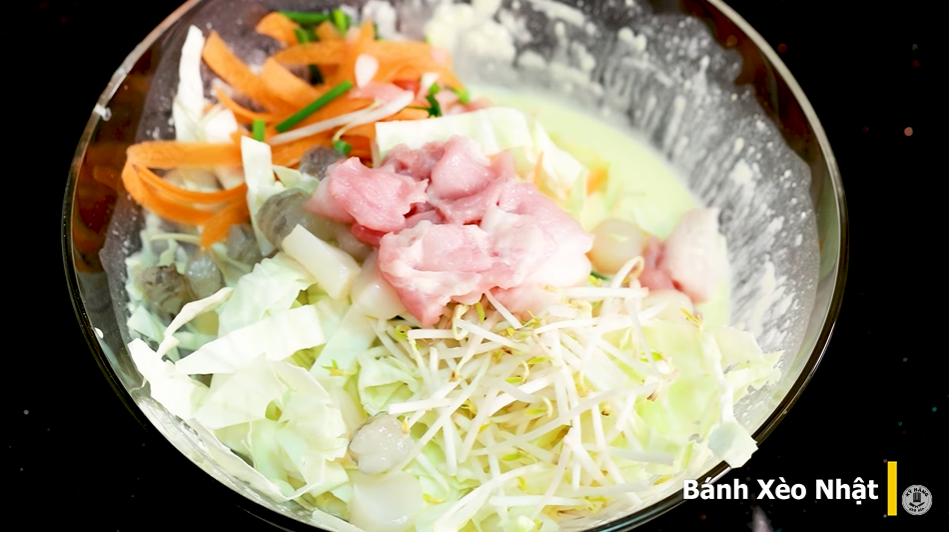 Học làm bánh xèo kiểu Nhật ngon trứ danh tại nhà