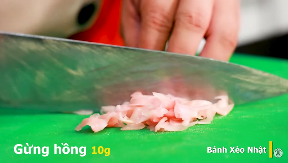 Học làm bánh xèo kiểu Nhật ngon trứ danh tại nhà